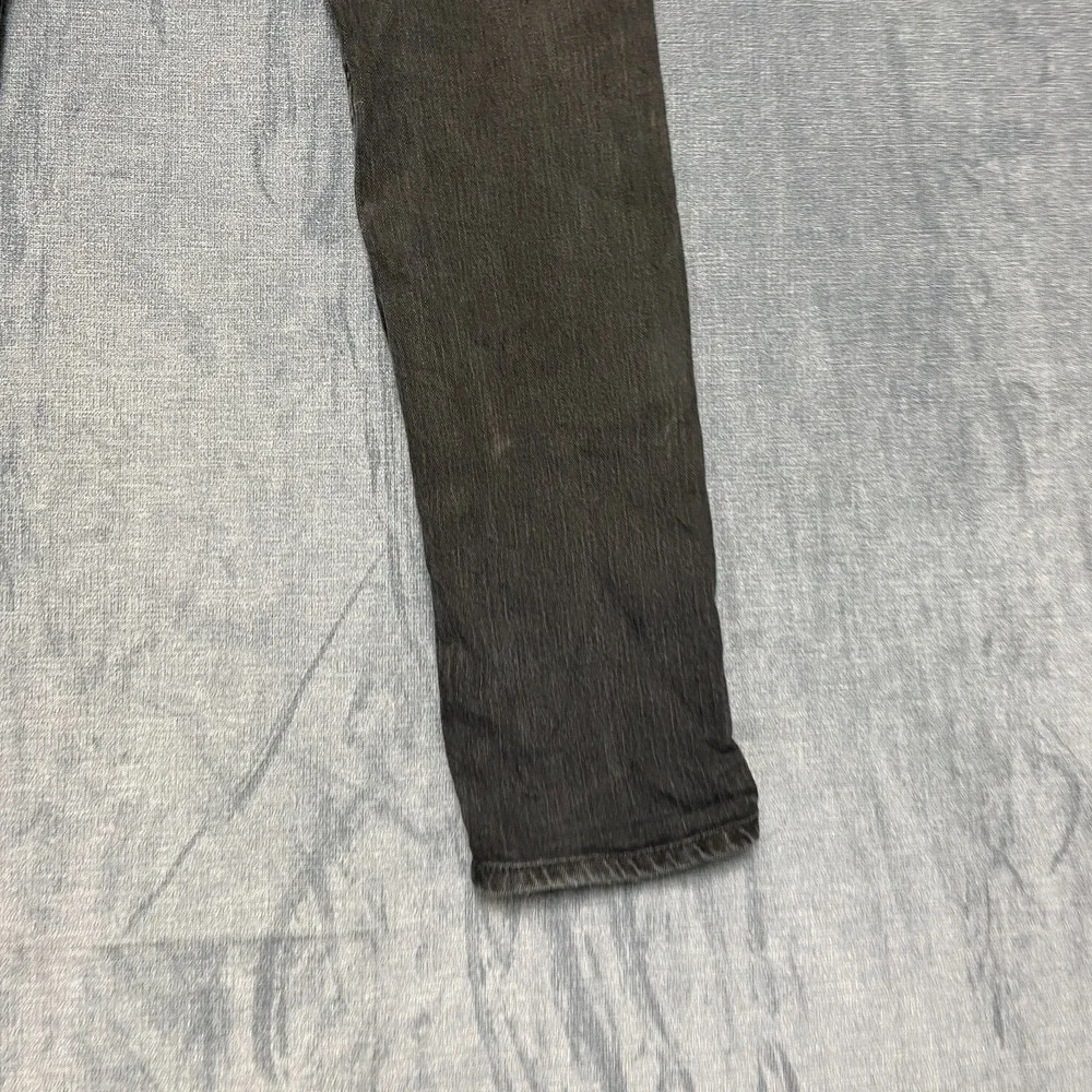 Levi's Jeans Mens 30x30 Black Denim Slim Fit Skinny Leg Streetwear Dark Wash